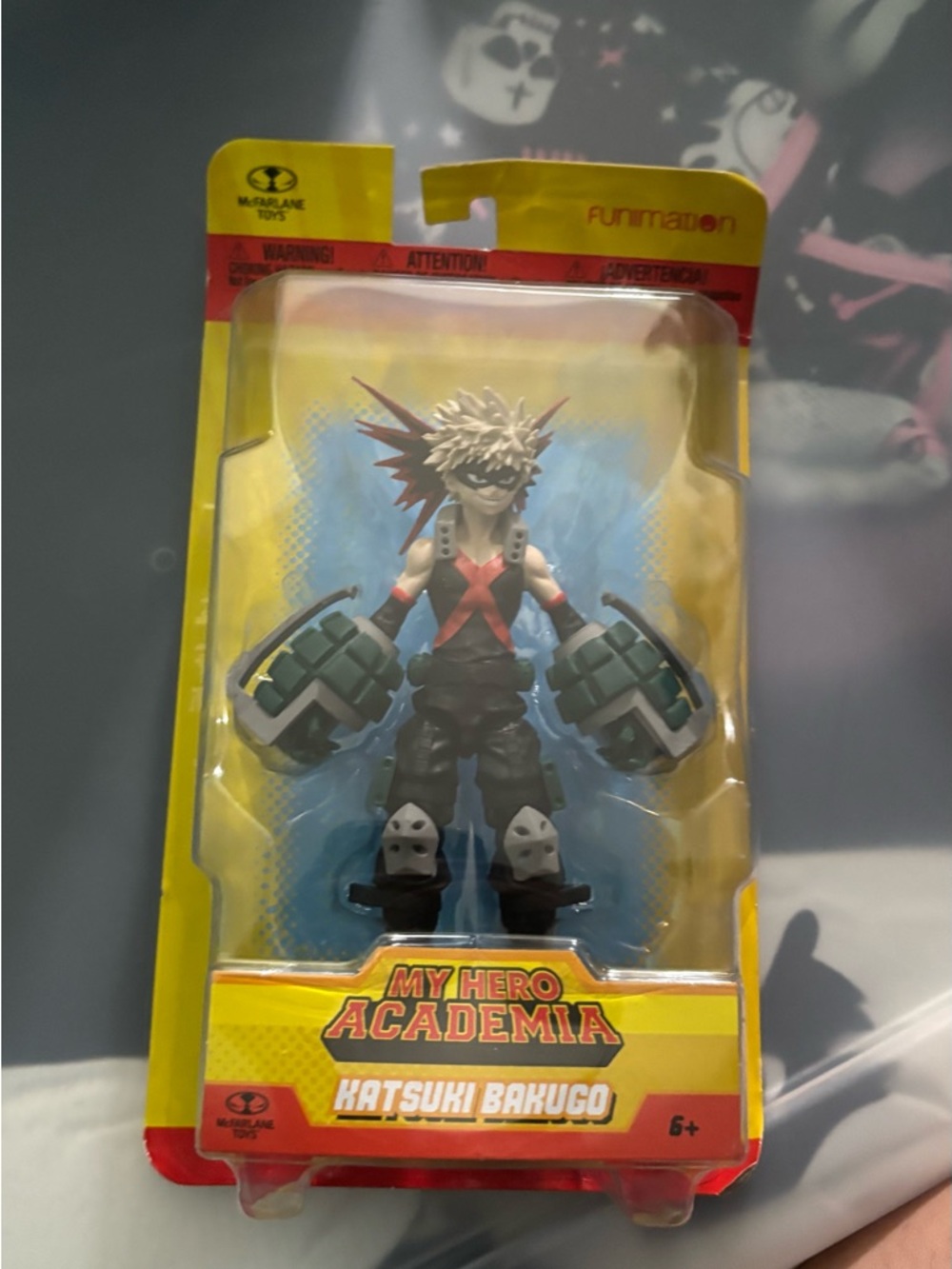 My Hero Academia Katsuki Bakugo Action Figure - Yellow Packaging